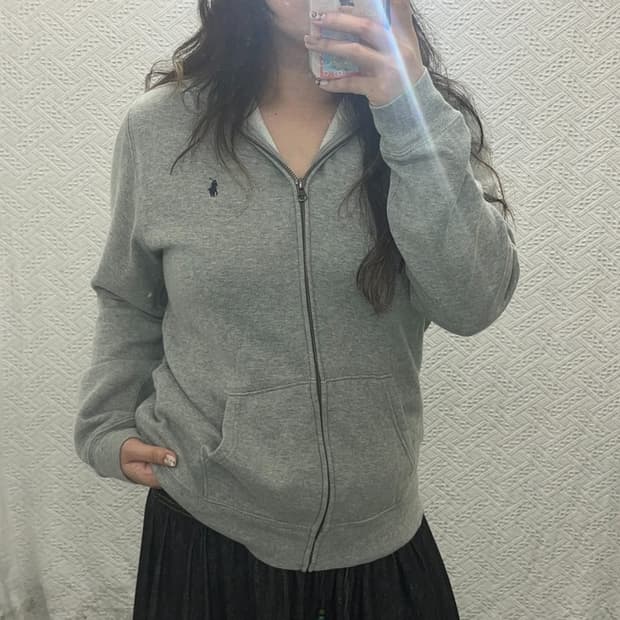 폴로 랄프로렌 자수로고 약기모 후드집업 95 C05951