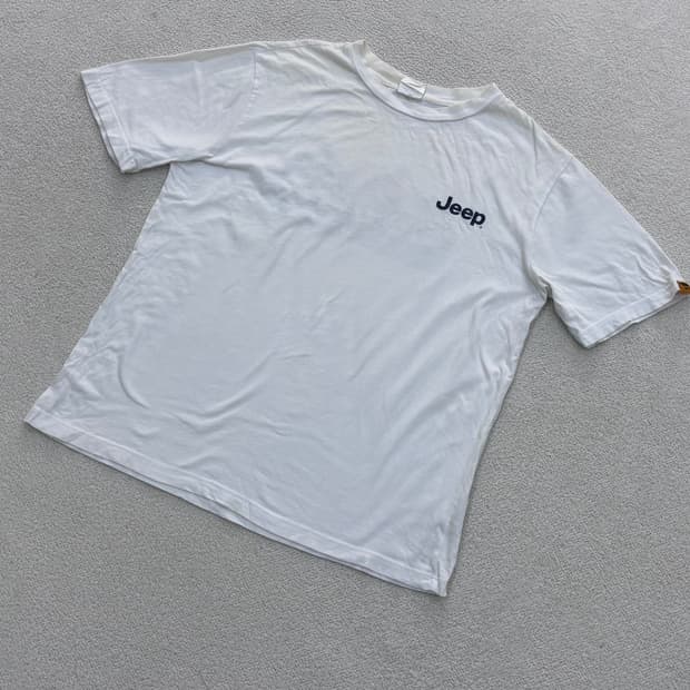 XL 지프 클래식 스몰로고 반팔 티셔츠 0403E