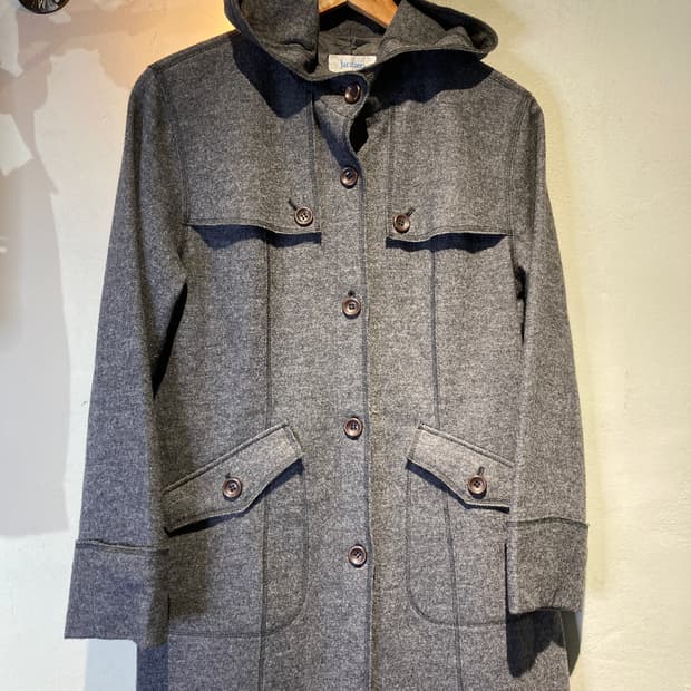 ㅐJantzen 울 후드 코트 