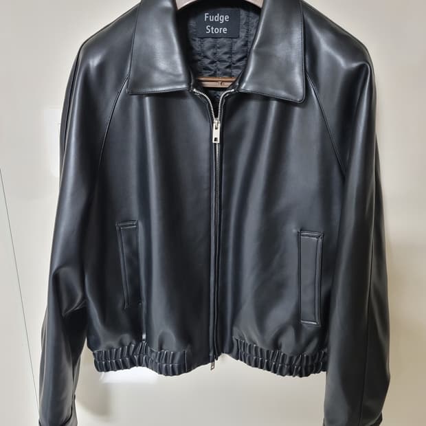 FUDGE STORE 버핑 가죽 자켓 S 남성95정 거의새옷

