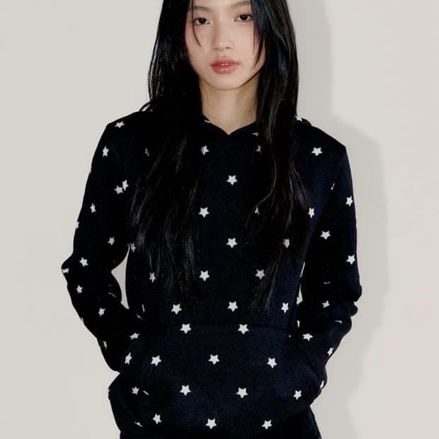 오피쉬 미니 스타 후드 블랙 1