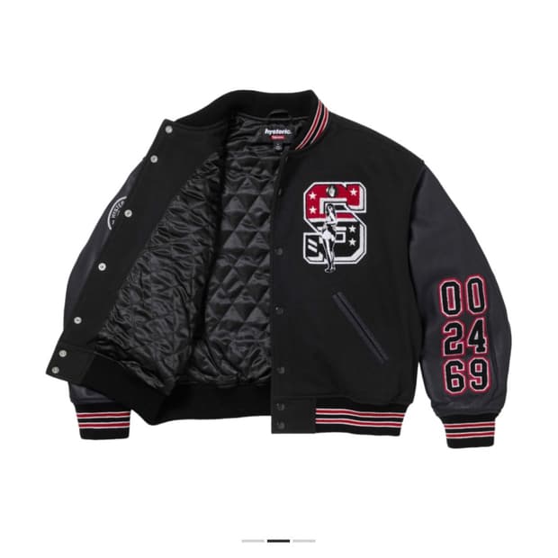 슈프림 히스테릭글래머 바시티 S