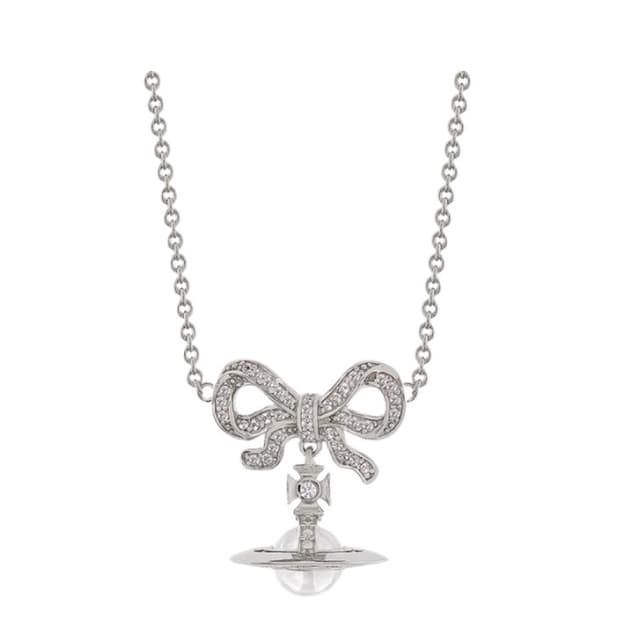 비비안웨스트우드 옥타비에 목걸이 투명