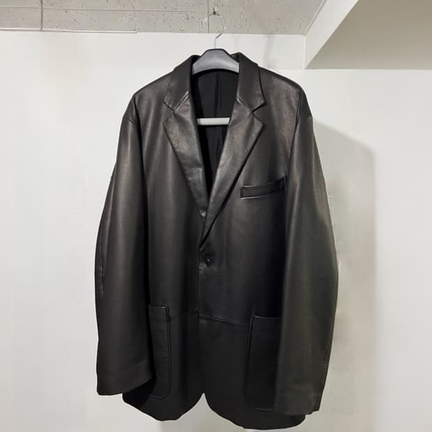 24aw SHEEP LEATHER 2B jkt