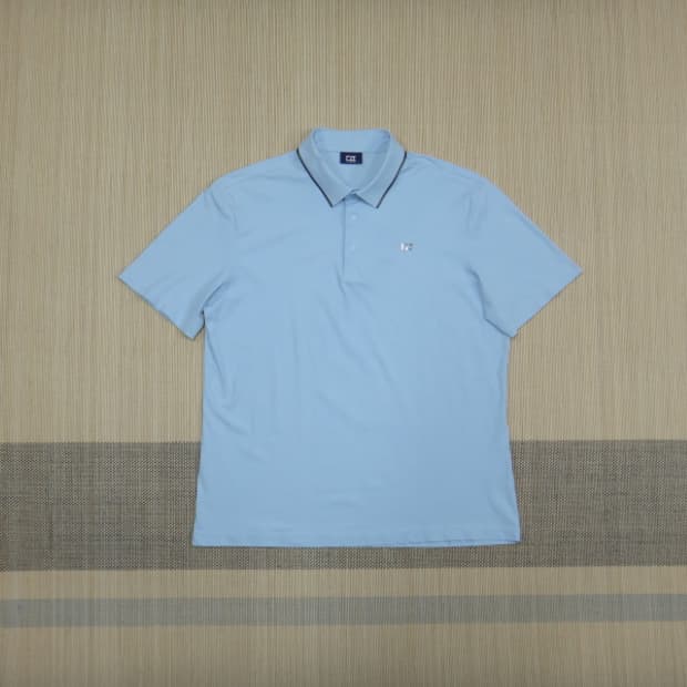 (105) 커터앤벅 골프 남성 웰딩 카라 배색 티셔츠