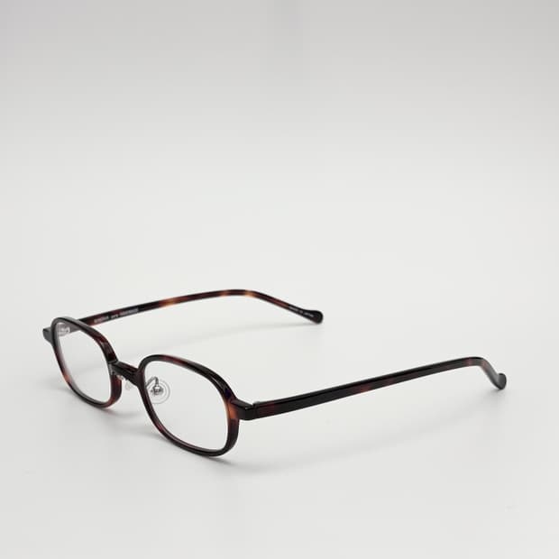 일본 빈티지 레오파드 뿔테 안경
