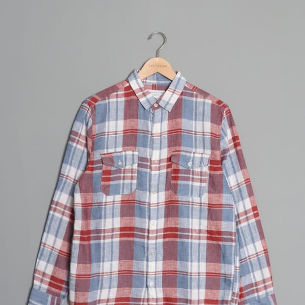 CIAOPANIC TYPY Linen Check Shirts