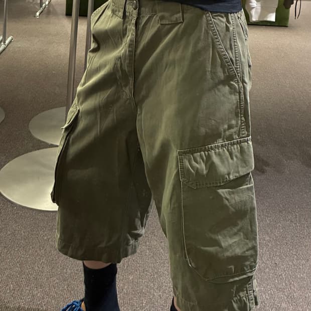 M)Japanese vintage 여성 카고 반바지
