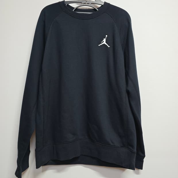 조던 블랙 맨투맨 기모티셔츠