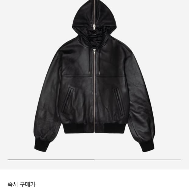 스투시 레더 봄버