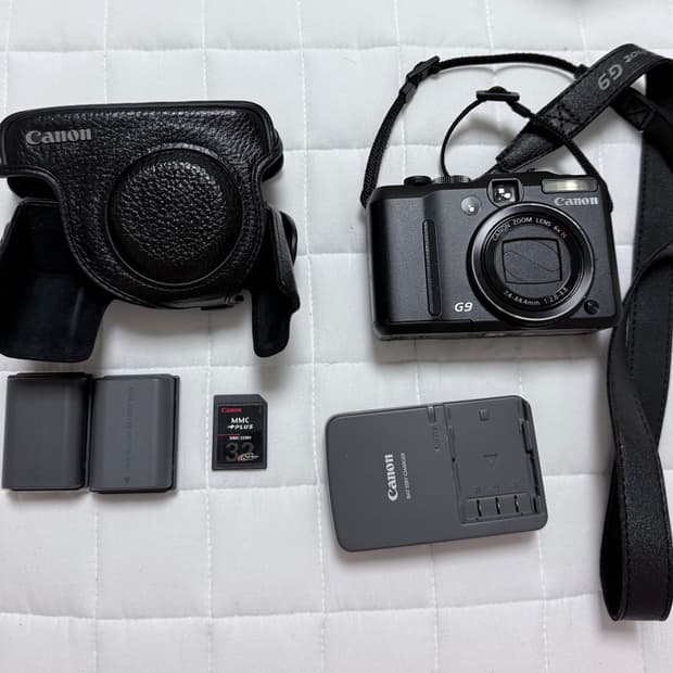 [S급, 안유진 디카] 캐논 파워샷 g9 지구 🌍 디카 카메라