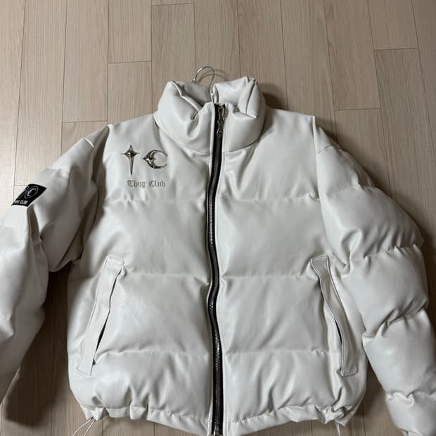 떠그클럽 레더패딩