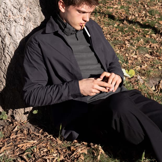 폼리쉬 MODULAR SHIRT / DARK GREY 2