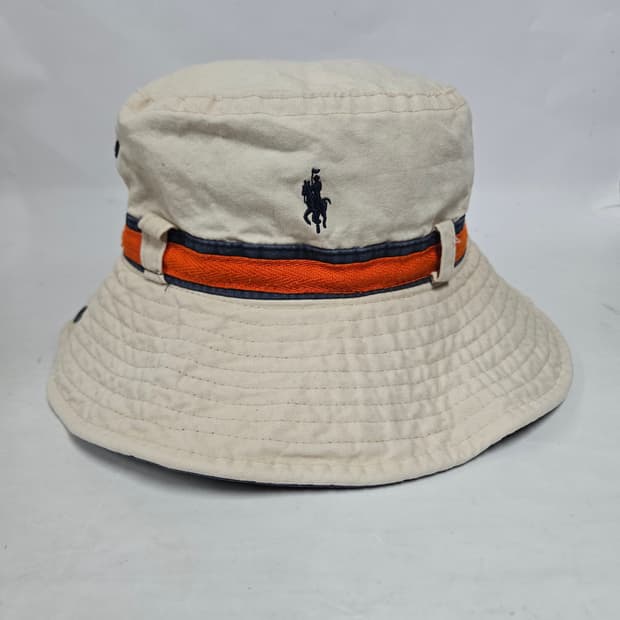 폴로 랄프로렌 베이지 버킷햇 (M) 54~56