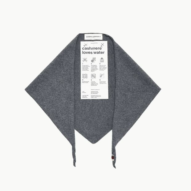 새상품 [OS] 익스트림캐시미어 반다나 그레이