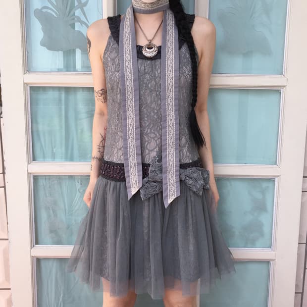 Axes femme lace sleeveless onepiece