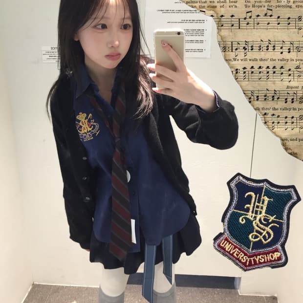 폴로 프레피 코디세트 