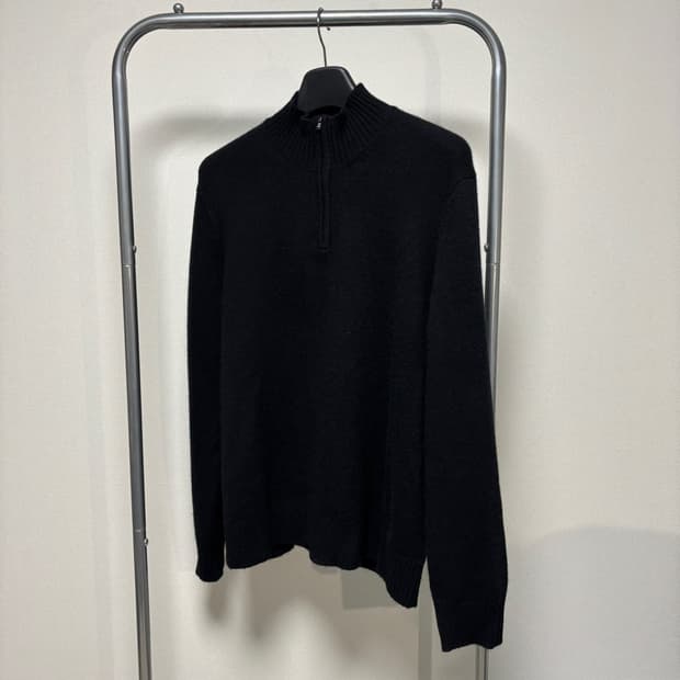 3) 제임스펄스 james perse 캐시미어 하프 집업 니트