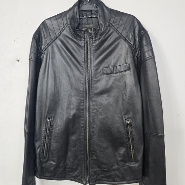 워모 LUOMO 양가죽 바이크 자켓 100
