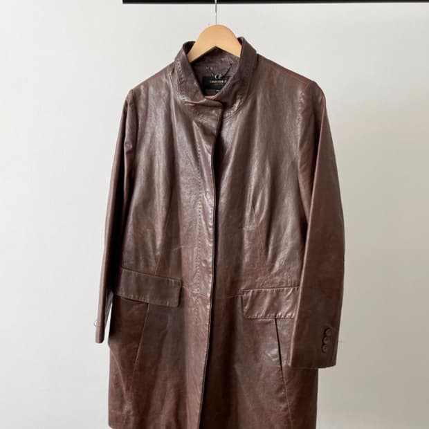 빈티지 레더자켓 