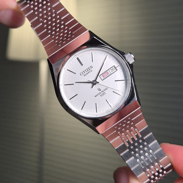 80's Vintage Citizen Daydate Mens Quartz