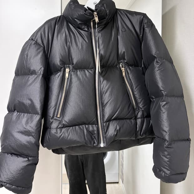 렉토 샤이닝 구스다운 패딩 새상품 