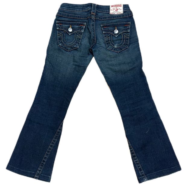 Truereligion 진청 로우라이즈진