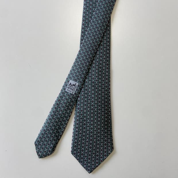 에르메스 명품 정품넥타이(HERMES) 8.3cm