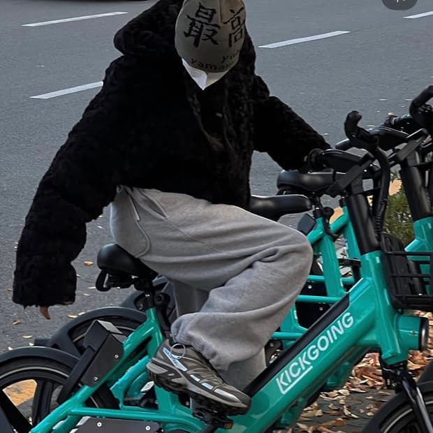 트리밍버드 퍼집업자켓