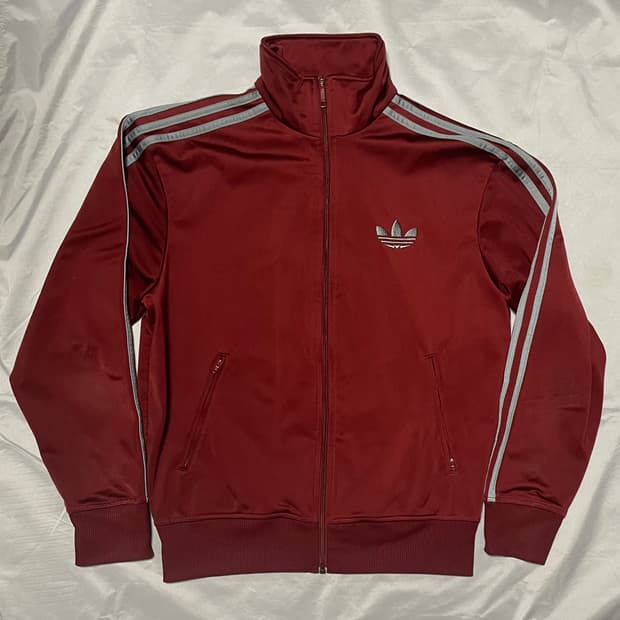 아디다스 파이어버드 버건디 트랙탑 져지 해외판 S