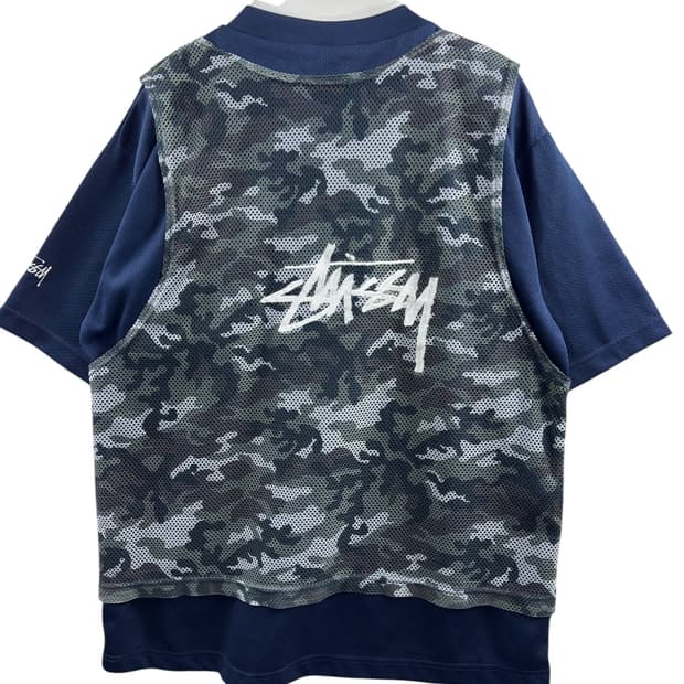 80s 스투시 카모 져지1214