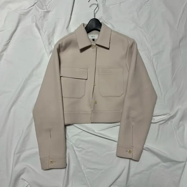 Moia 연핑크 반자켓