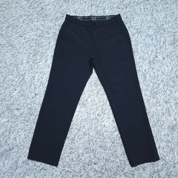 풋조이) 30(76) 남자 검정 춘추골프바지 / 왕눈이샵