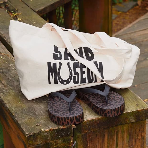 샌드뮤지엄 에코백 코튼백