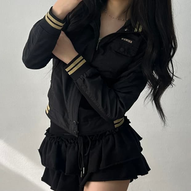 K swis 올드스쿨 멀티포켓 고프코어 윈드브레이커 자켓(95)