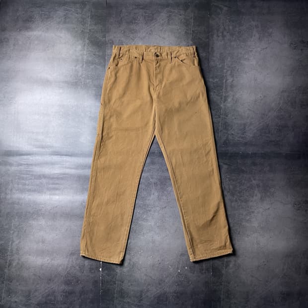 DICKIES 디키즈 빈티지 카멜 카펜터 워크 팬츠 A00865