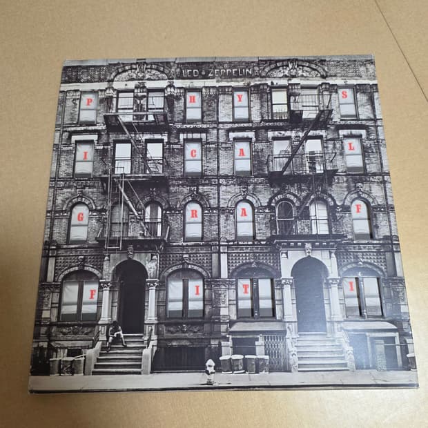 레드제플린 Physical Graffiti LP 1975 일본반