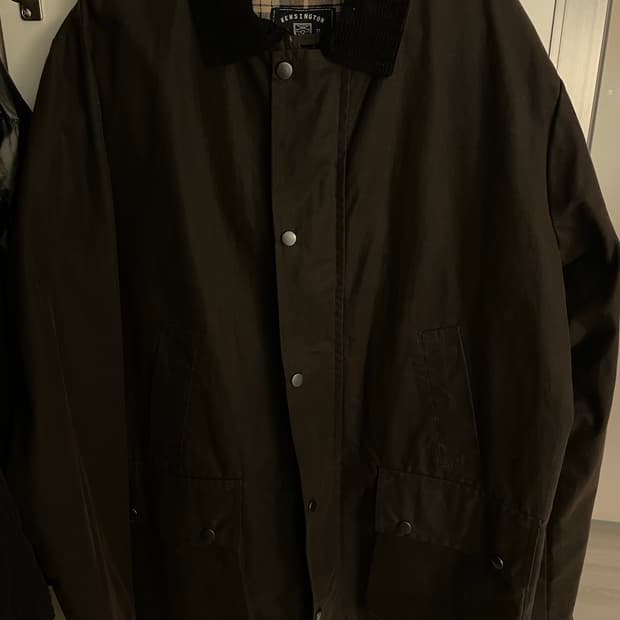 [Vintage] 켄싱턴 바버 왁스 코트 자켓