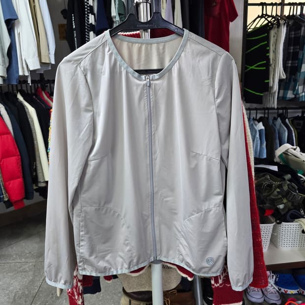 보그너 여성용 라운드넥 바람막이 자켓 (1289)