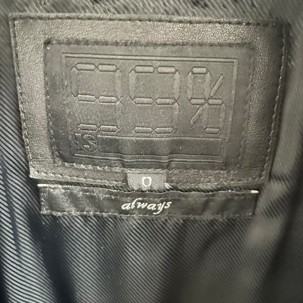 99%is 바조우 오버사이즈 가죽자켓