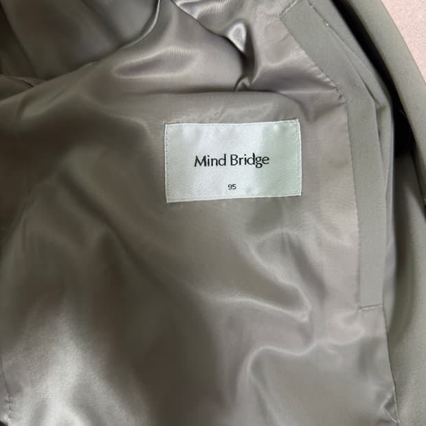 마인드브릿지 숏 트렌치 코트