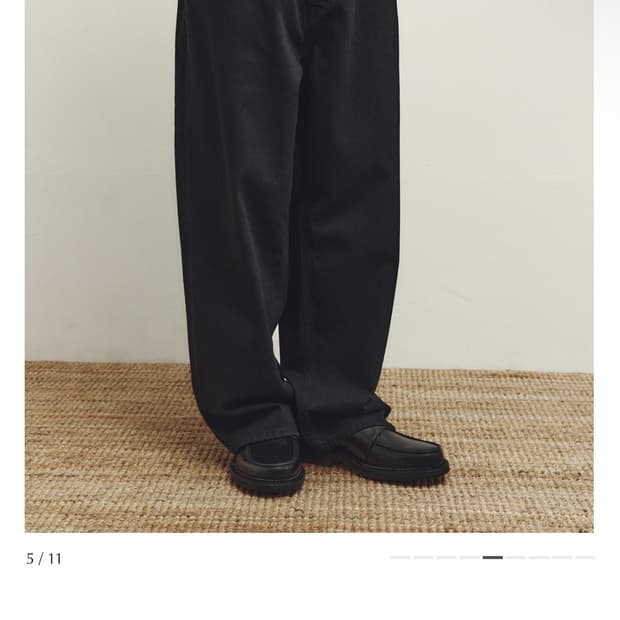 유스 테이퍼드데님 m사이즈