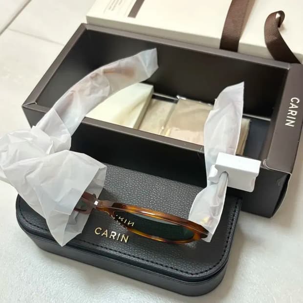카린 선글라스 마키아 C3 새 상품 풀세트