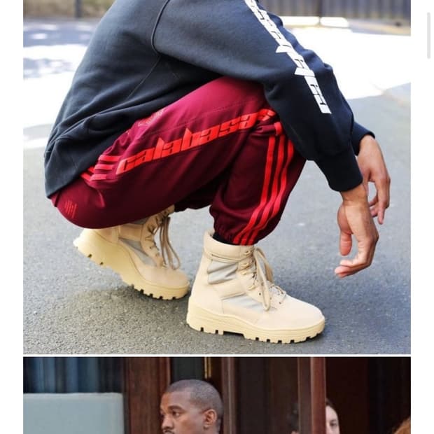 이지 시즌3 밀리터리부츠 탄 