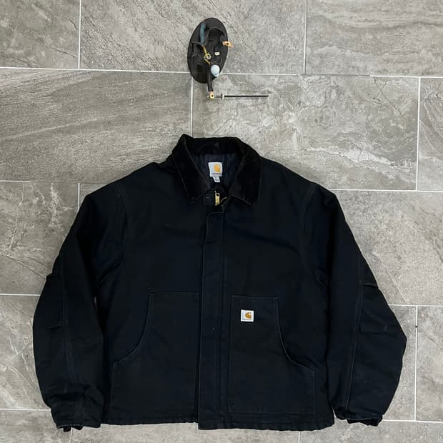 (XL)칼하트 아크틱 트레디셔널 자켓 J002 BLK 블랙