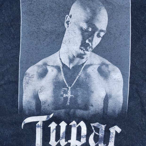 2PAC 투팍 Bravado 튜블러 티셔츠 L