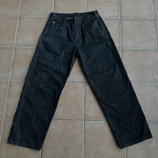 Southpole baggy black denim