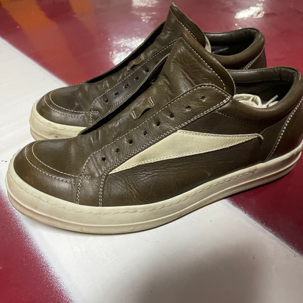 릭반스 릭오웬스 스니커즈 41사이즈 팝니다