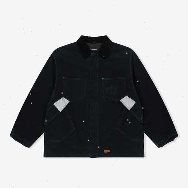 Y.E.S Heavy Work Jacket Black