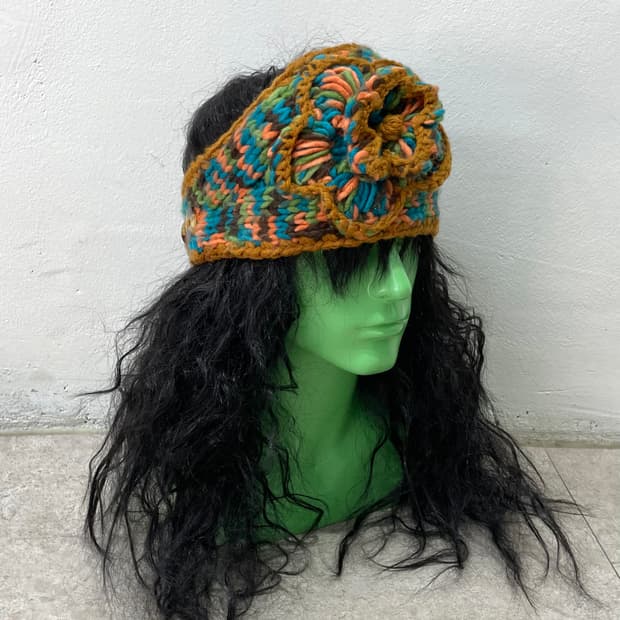 Flower Knit Headband
